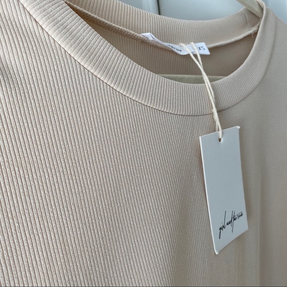 Revolve Nude Ribbed Top - Picture 4 of 4